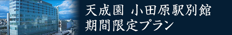 天成園 小田原駅別館 期間限定プラン