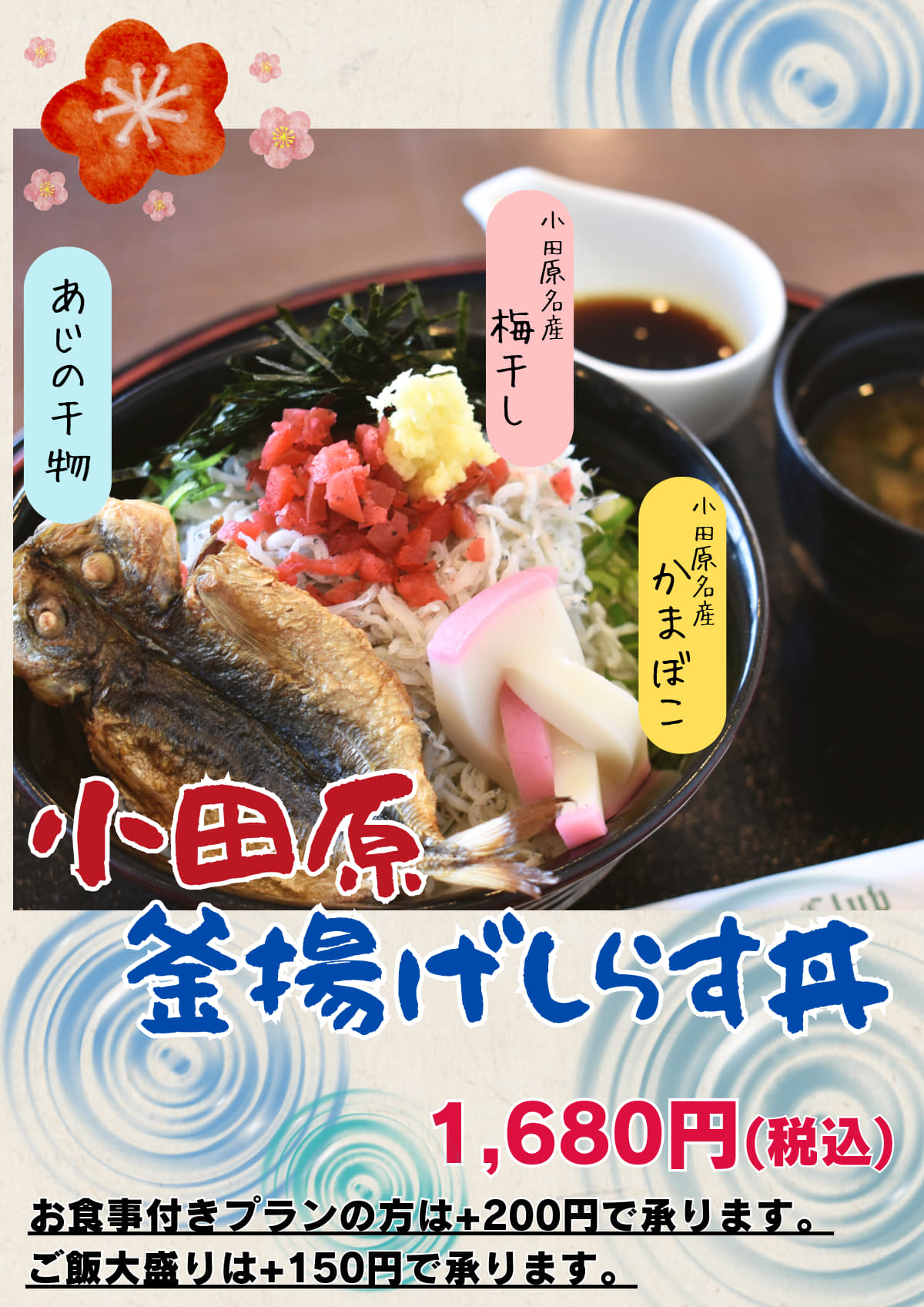 小田原釜揚げしらす丼